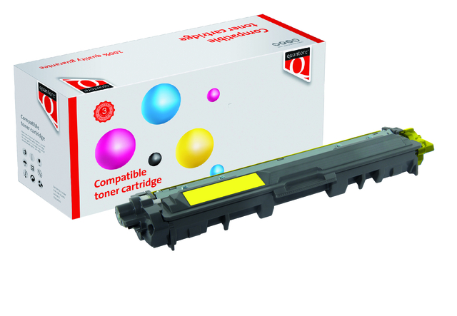 Toner Quantore alternatief tbv Brother TN-247Y geel