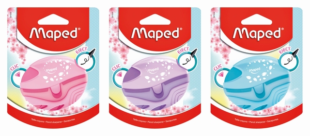 Puntenslijper Maped Galactic pastel assorti