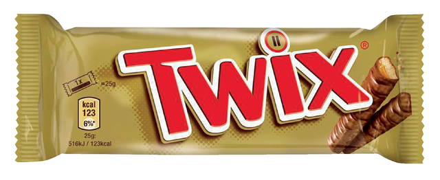 Snoep Twix reep 25×50 gram