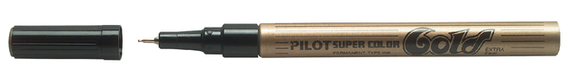 Fineliner PILOT Super Color extra fijn goud