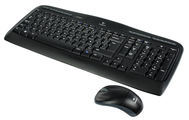 Toetsenbord Logitech MK330 Azerty +muis zwart