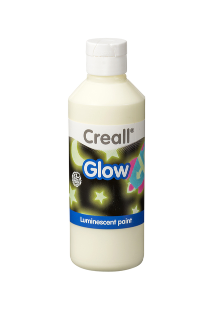 Plakkaatverf Creall glow in the dark groen 250ml