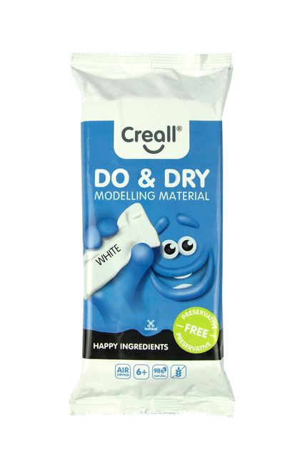 Klei Creall do & dry wit 1000gr