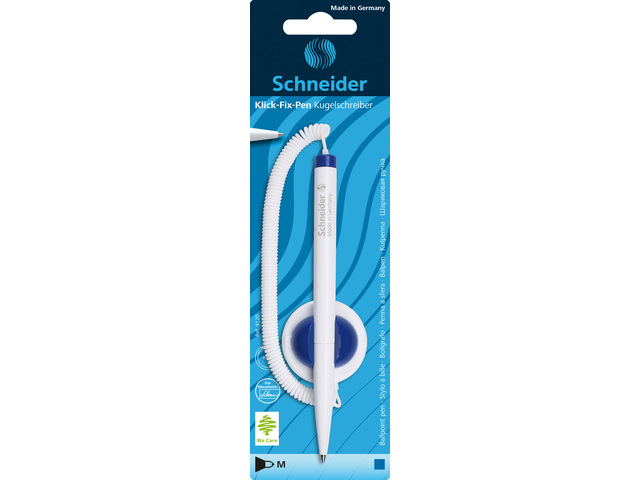 Baliebalpen Schneider klick-fix medium blauw blister à 1 stuk