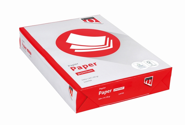 Kopieerpapier Quantore Premium A4 80gr wit 500 vel