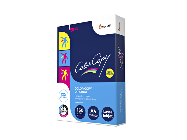 Laserpapier Color Copy A4 160gr wit 250 vel