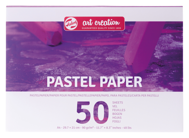 Talens Art Creation pastel papier A4 50vel 90gr