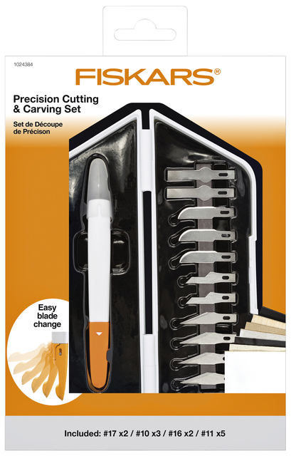 Snijmes Fiskars Premium Precision 12-delig