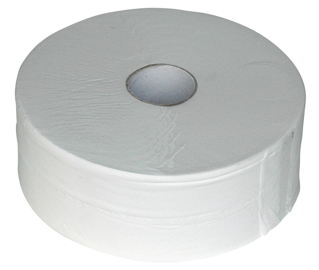 Toiletpapier Euro Products P4 maxi jumbo 2l 380m wit 240038