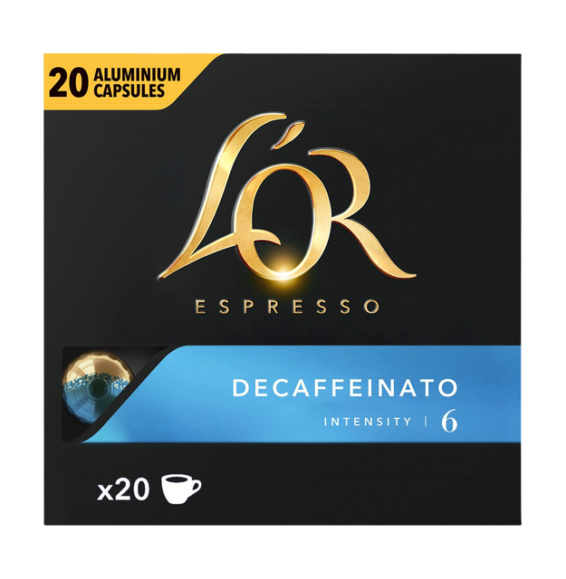 Koffiecups L’Or espresso Decaffeinato 20 stuks