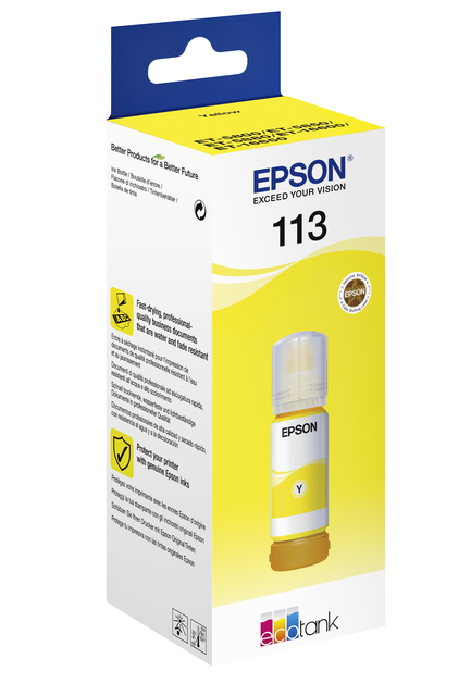 Navulinkt Epson 113 EcoTank geel