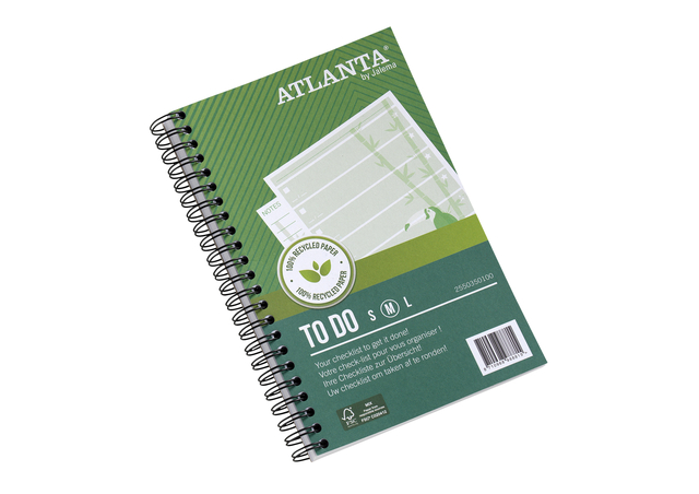 Things to do Djois Atlanta recycled papier Jungle 125x195mm 100vel 70gr groen