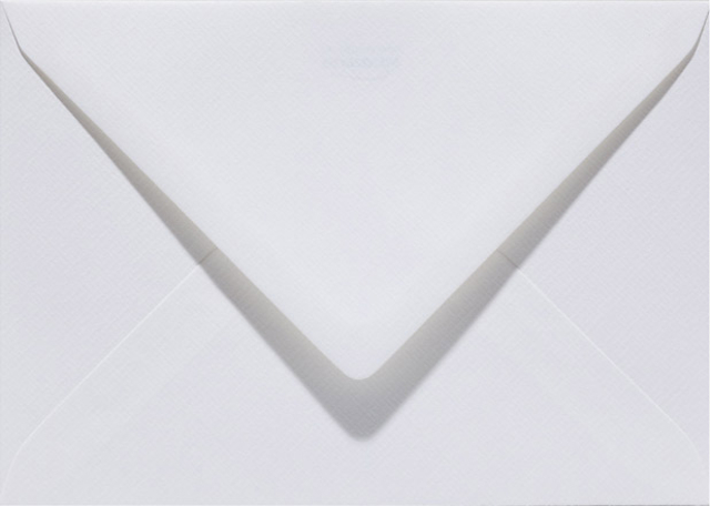 Envelop Papicolor EA5 156x220mm hagelwit pak à 6 stuks