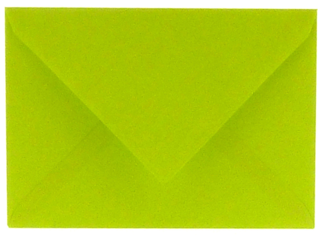 Envelop Papicolor EA5 156x220mm appelgroen pak à 6 stuks