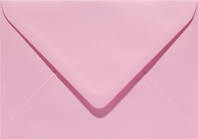 Envelop Papicolor EA5 156x220mm babyroze pak à 6 stuks