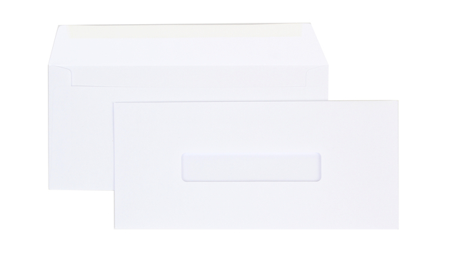 Envelop office 109×224-ea6 gom vm 80gr venster 2,5x11mm midden