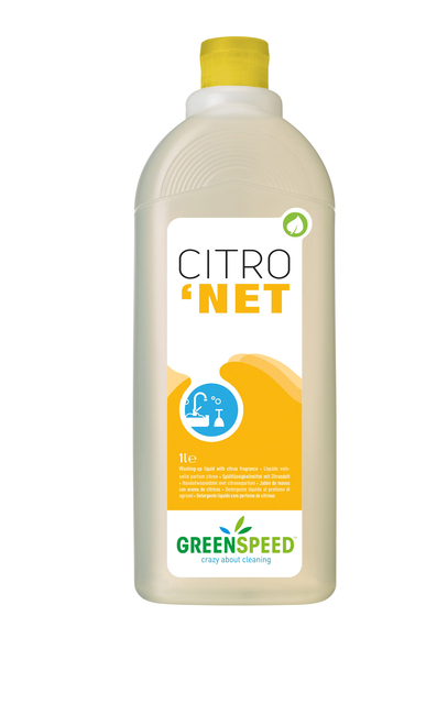 Afwasmiddel Greenspeed Citronet 1liter