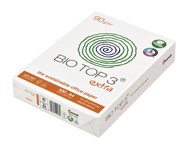 Kopieerpapier BioTop 3 A4 90gr naturel 500vel