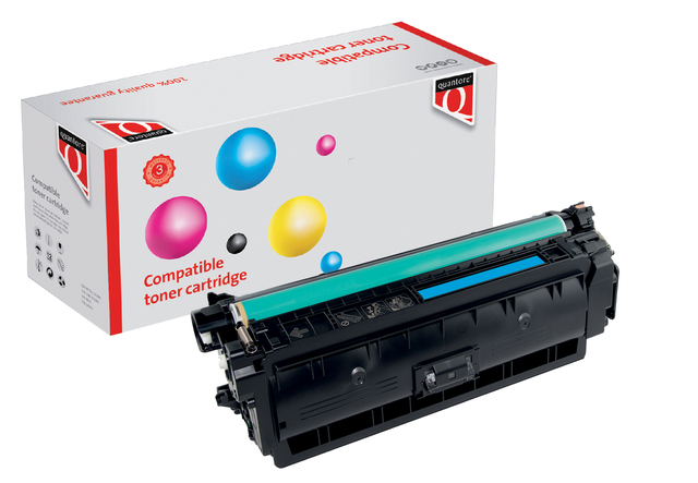 Tonercartridge Quantore alternatief tbv Canon 040H blauw