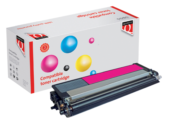 Toner Quantore alternatief tbv Brother TN-320M Rood