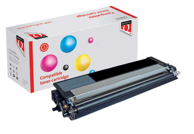 Toner Quantore alternatief tbv Brother TN-329BK zwart