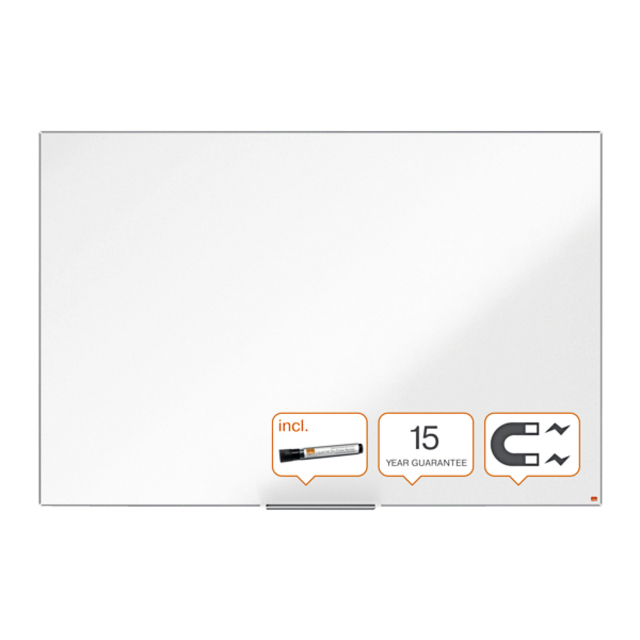 Whiteboard Nobo Impression Pro 120x180cm staal