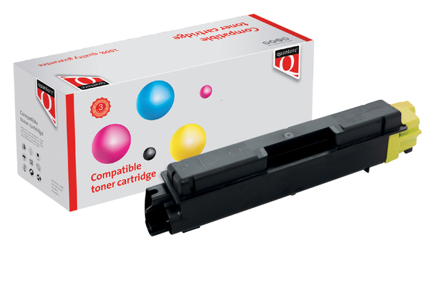 Toner Quantore alternatief tbv Kyocera TK-5160Y geel