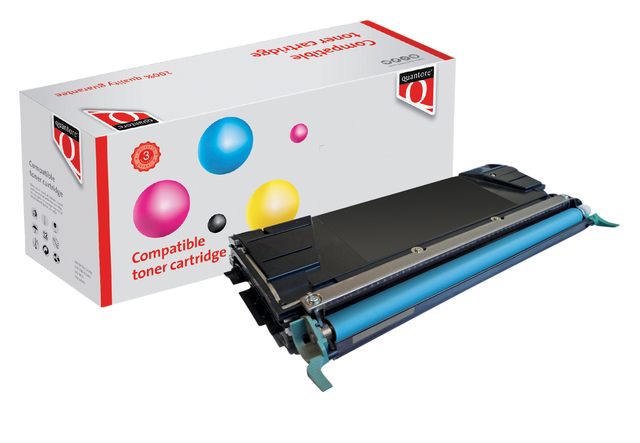 Tonercartridge Quantore alternatief tbv Lexmark C748H1CG blauw