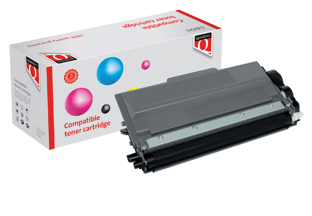 Toner Quantore alternatief tbv Brother TN-3390BK zwart