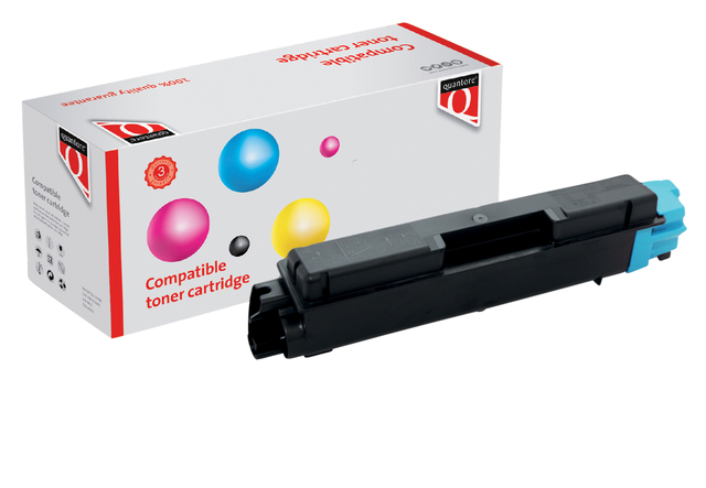 Toner Quantore alternatief tbv Kyocera TK-5160C blauw