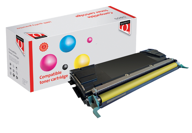 Tonercartridge Quantore alternatief tbv Lexmark C748H1YG geel