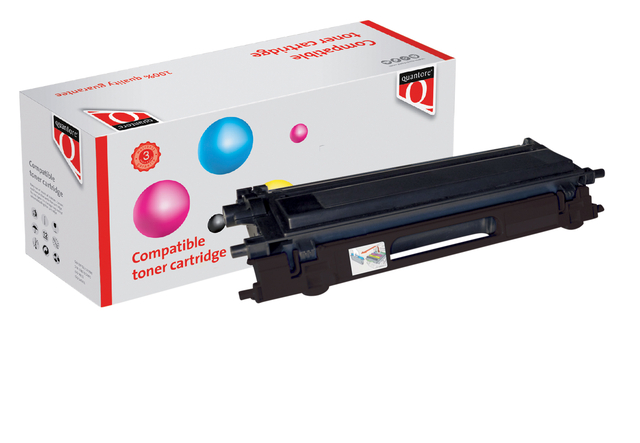 Toner Quantore alternatief tbv Brother TN-135BK zwart