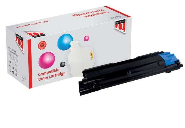 Toner Quantore alternatief tbv Kyocera TK-5135C blauw