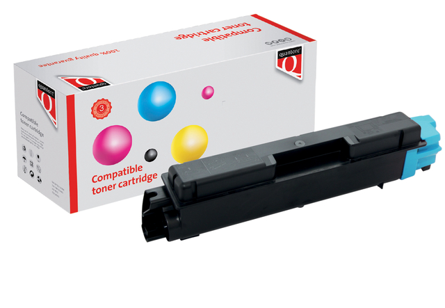 Toner Quantore alternatief tbv Kyocera TK-5280C blauw