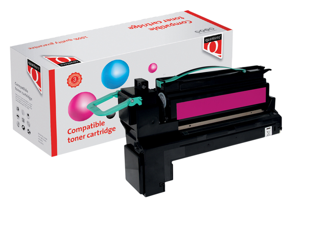 Tonercartridge Quantore alternatief tbv Lexmark C792X2MG rood