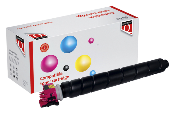 Toner Quantore alternatief tbv Kyocera TK-8345M rood