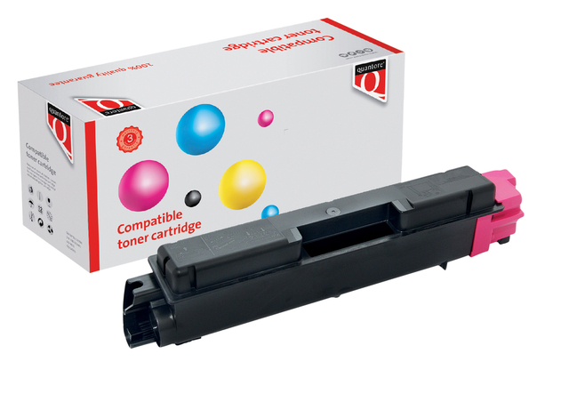 Toner Quantore alternatief tbv Kyocera TK-5160M rood