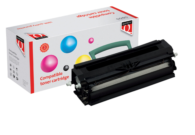 Tonercartridge Quantore alternatief tbv Lexmark E450H11E zwart