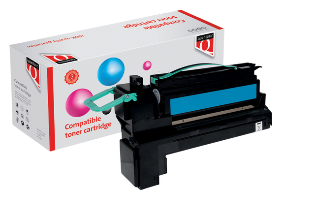 Tonercartridge Quantore alternatief tbv Lexmark C792X2CG blauw