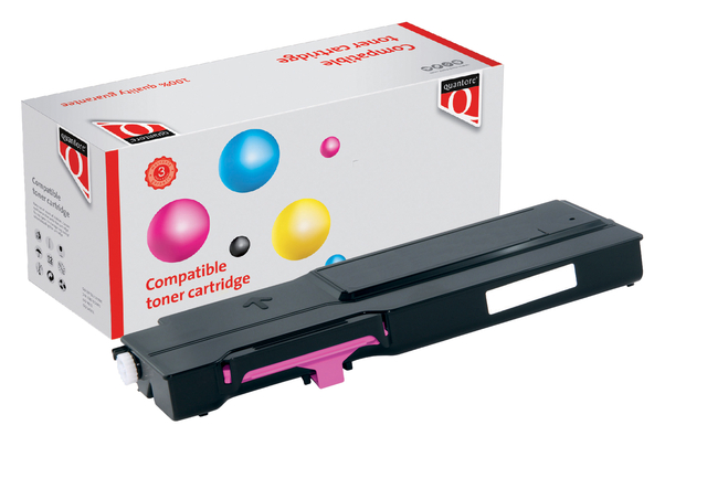 Toner Quantore alternatief tbv Dell 593-BBBS rood