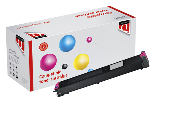 Toner Quantore alternatief tbv Sharp MX-31GTMA rood