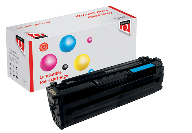 Tonercartridge Quantore alternatief tbv Samsung CLT-C505L/ELS blauw