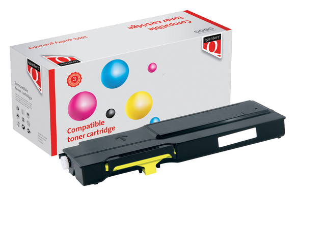 Tonercartridge Quantore alternatief tbv Xerox 106R02231 geel