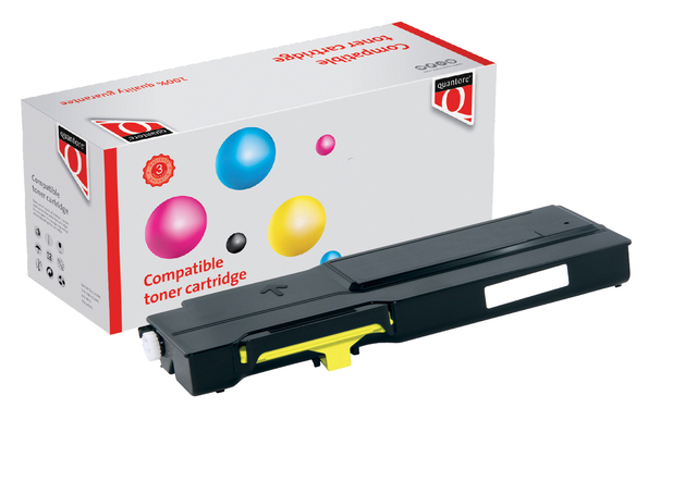 Tonercartridge Quantore alternatief tbv Xerox 106R03517 geel