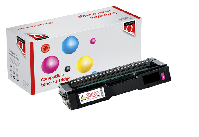 Toner Quantore alternatief tbv Ricoh 407901 rood