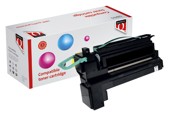 Tonercartridge Quantore alternatief tbv Lexmark X792X2KG zwart