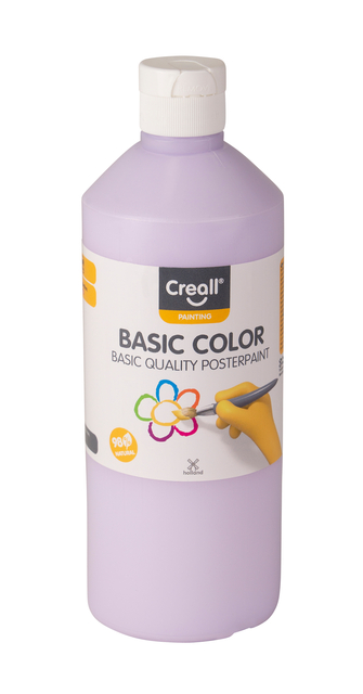 Plakkaatverf Creall basic pastel violet 500ml