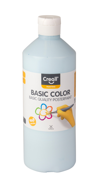 Plakkaatverf Creall basic pastel blauw 500ml