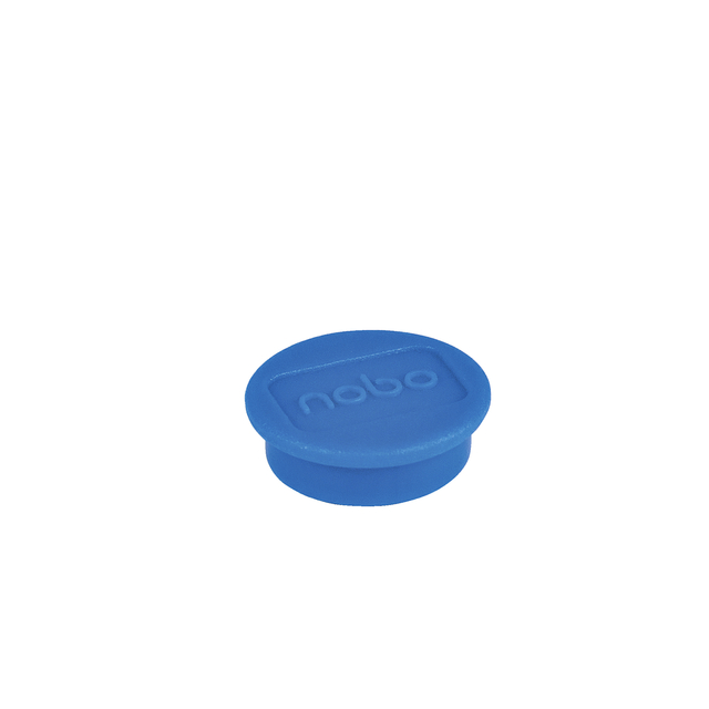 Magneet Nobo 13mm 100gr blauw 10stuks