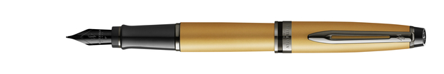 Vulpen Waterman Expert metallic gold lacquer RT fijn